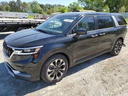 Salvage cars for sale at Fairburn, GA auction: 2024 KIA Carnival EX