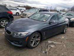 BMW 4 Series salvage cars for sale: 2015 BMW 428 XI Gran Coupe
