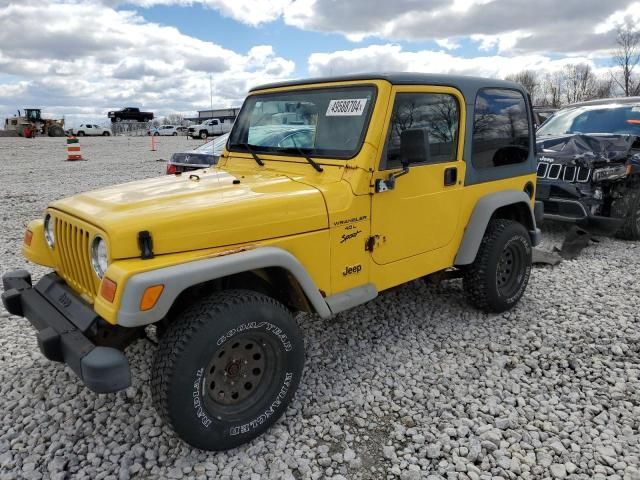 2001 Jeep Wrangler / TJ Sport