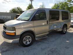 Salvage trucks for sale at Midway, FL auction: 2003 Chevrolet Express G1500