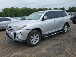 Salvage cars for sale from Copart Conway, AR: 2012 Toyota Highlander Base
