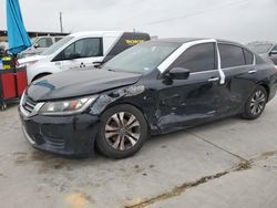 Honda Accord LX Vehiculos salvage en venta: 2014 Honda Accord LX