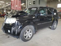 Salvage cars for sale at Blaine, MN auction: 2011 Honda Pilot Touring
