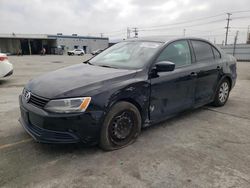 Salvage cars for sale at Sun Valley, CA auction: 2014 Volkswagen Jetta Base