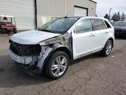 Salvage cars for sale from Copart Woodburn, OR: 2014 Ford Edge SEL