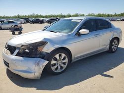 Salvage cars for sale from Copart Fresno, CA: 2008 Honda Accord EXL