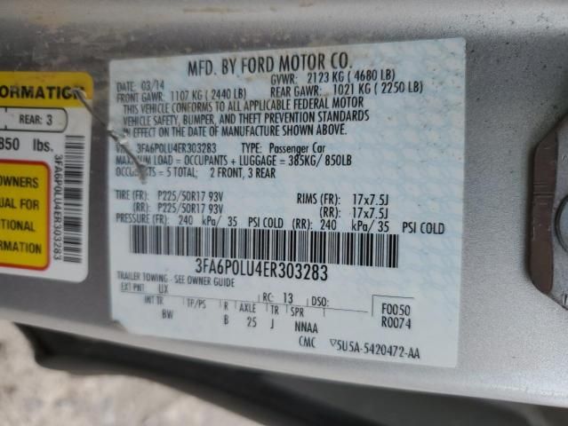 2014 Ford Fusion SE Hybrid