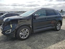 Salvage cars for sale at Antelope, CA auction: 2017 Ford Edge SEL