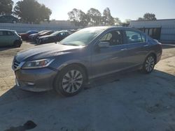 Salvage cars for sale at Hayward, CA auction: 2015 Honda Accord EXL