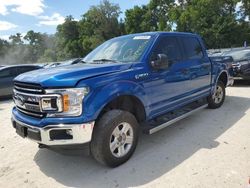 Salvage cars for sale from Copart Ocala, FL: 2018 Ford F150 Supercrew