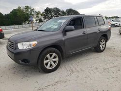 Salvage cars for sale from Copart Loganville, GA: 2009 Toyota Highlander