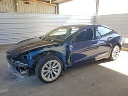 Salvage cars for sale at Grand Prairie, TX auction: 2022 Tesla Model 3