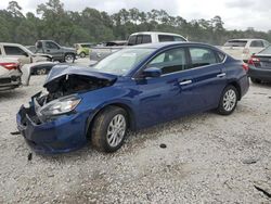 Salvage cars for sale from Copart Houston, TX: 2019 Nissan Sentra S