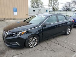 Salvage cars for sale from Copart Moraine, OH: 2017 Hyundai Sonata SE