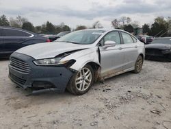 Ford salvage cars for sale: 2015 Ford Fusion SE