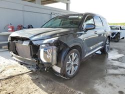 Salvage cars for sale at West Palm Beach, FL auction: 2020 Hyundai Palisade SEL