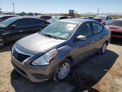 Salvage cars for sale from Copart Tucson, AZ: 2017 Nissan Versa S