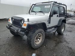 Salvage cars for sale at New Britain, CT auction: 2005 Jeep Wrangler X