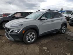 Salvage cars for sale at Woodhaven, MI auction: 2023 Hyundai Kona SEL