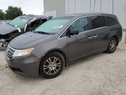Salvage cars for sale from Copart Apopka, FL: 2012 Honda Odyssey EXL
