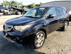 Salvage cars for sale at Spartanburg, SC auction: 2007 Acura MDX Technology