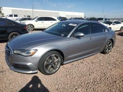 Salvage cars for sale from Copart Phoenix, AZ: 2017 Audi A6 Premium
