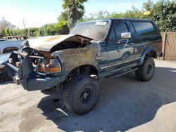 Salvage cars for sale from Copart San Martin, CA: 1995 Ford Bronco U100