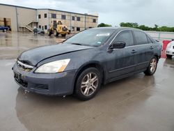 Salvage cars for sale at Wilmer, TX auction: 2006 Honda Accord SE