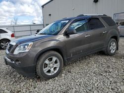 Salvage cars for sale at Appleton, WI auction: 2012 GMC Acadia SLE