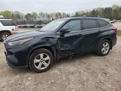 Salvage cars for sale from Copart Charles City, VA: 2022 Toyota Highlander L