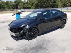 Salvage cars for sale from Copart Fort Pierce, FL: 2021 Toyota Corolla SE