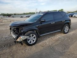 Nissan Murano salvage cars for sale: 2007 Nissan Murano SL