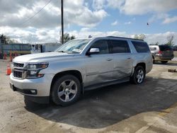 Salvage cars for sale from Copart Pekin, IL: 2016 Chevrolet Suburban K1500 LT