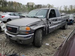 Salvage cars for sale from Copart Waldorf, MD: 2006 GMC New Sierra K1500