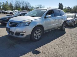 Salvage cars for sale at Portland, OR auction: 2016 Chevrolet Traverse LT