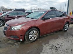 Chevrolet Cruze LS salvage cars for sale: 2012 Chevrolet Cruze LS