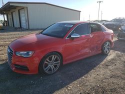 Salvage cars for sale at Temple, TX auction: 2016 Audi S3 Premium Plus