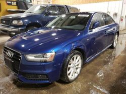 Salvage vehicles for parts for sale at auction: 2016 Audi A4 Premium Plus S-Line