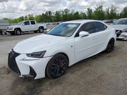 Salvage cars for sale at Lumberton, NC auction: 2020 Lexus IS 350 F-Sport