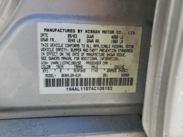 2004 Nissan Altima Base