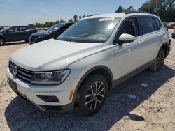 Salvage cars for sale at Houston, TX auction: 2020 Volkswagen Tiguan SE