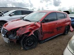 Salvage cars for sale from Copart Elgin, IL: 2009 Pontiac Vibe