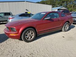 Salvage cars for sale at Seaford, DE auction: 2005 Ford Mustang