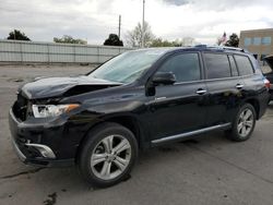 2013 Toyota Highlander Limited en venta en Littleton, CO