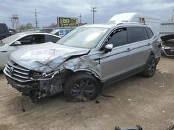 Salvage cars for sale at Chicago Heights, IL auction: 2022 Volkswagen Tiguan SE