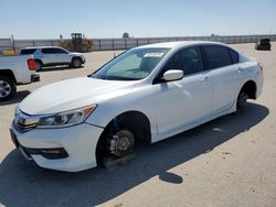 Salvage cars for sale from Copart Fresno, CA: 2016 Honda Accord Sport