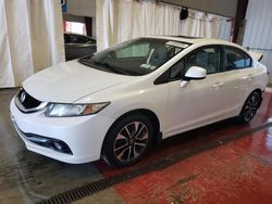 Salvage cars for sale from Copart Angola, NY: 2013 Honda Civic EXL