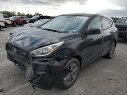 Salvage cars for sale at Cahokia Heights, IL auction: 2014 Hyundai Tucson GLS