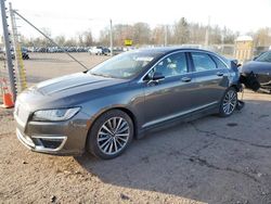 Salvage cars for sale from Copart Chalfont, PA: 2017 Lincoln MKZ Premiere