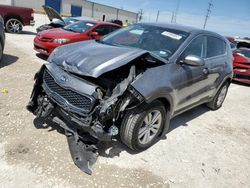 Salvage cars for sale at Haslet, TX auction: 2018 KIA Sportage LX